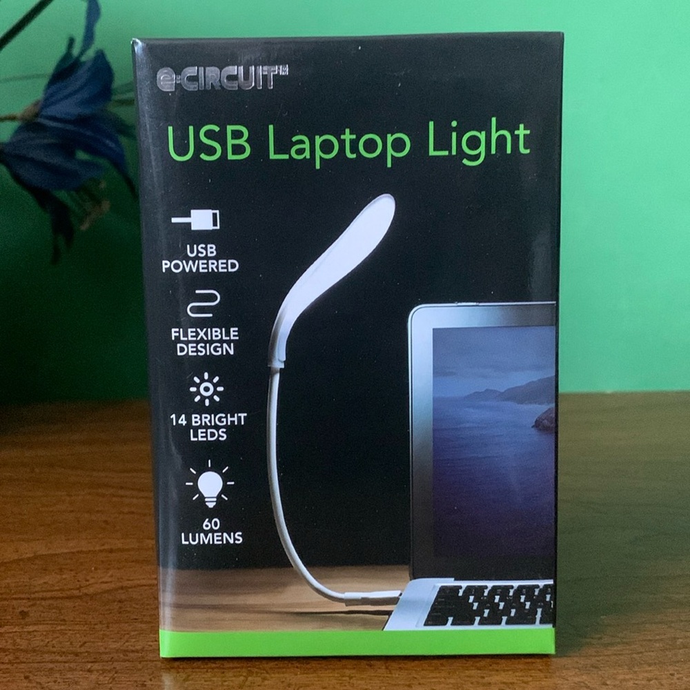 NWOT e-Circuit USB Laptop Light